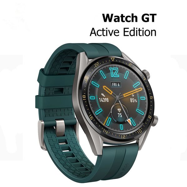 Montre intelligente d'origine Huawei Watch GT avec GPS NFC moniteur de fréquence cardiaque montre-bracelet étanche traqueur de sport Bracelet intelligent pour téléphone portable Android iPhone