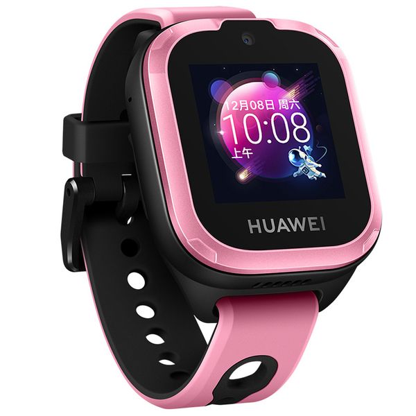 Montre d'origine Huawei Watch Kids 3 Smart Watch Support LTE 2G Appel téléphonique Bracelet intelligent SOS GPS IP67 Montre-bracelet étanche pour Android iPhone iOS