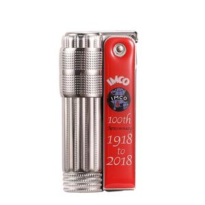 Originele IMCO Vuursteen Benzine Aansteker Kerosine Olie Aansteker IMCO 100th Anniversary Nostalgische Limited Sigarettenserie Lichtere Collectie