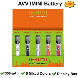 Originele Imini Vape Pen Batterij Verwarm Variabele Spanning 510 Draad Batterijen met USB Lader Starter Kit 350mAh Voor 510 Draad Dikke Olie Winkelwagen Tank