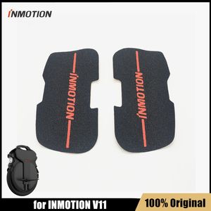 Pièces de papier de verre de pédale d'origine pour INMOTION V11 monocycle auto-équilibre Scooter autocollant rouge accessoires monoroue