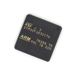 Nuevos circuitos integrados originales MCU STM32F103ZCT6 STM32F103 ic chip LQFP-144 72MHz 256KB microcontrolador