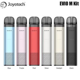 Originele Joyetech EVIO M Kit 900mAh Batterij 20W Vaporizer met 2ML Pod Cartridge Fit EN Mesh Coil 0.6ohm Elektronische Sigaret