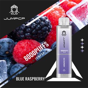 Original JUMPCP Crystal 8000 Puff E Cigarettes 72mg 600mAh Batterie rechargeable 12 Saveurs 2% 5% Capacité 15ml VS Sky stylo vape jetable en gros