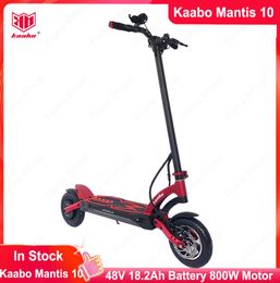 Kaabo Mantis 10 Original Scooter Electric 10inch 48V 182AH Batterie 800W MOTEUR SEUX MOTEUR à deux roues Kickboard pliable SCOO5618093