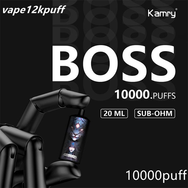 VAPES DIREPLIBLES KAMRY BOSS 10000PUF