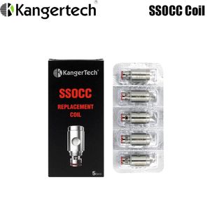 Bobine originale Kanger SSOCC 0,5 ohm 1,5 ohm 1,2 ohm tête de bobine pour Kanger Kangertech Subox mini-c Subvod Toptank Mini Vape E-cigarette 5 pièces/paquet