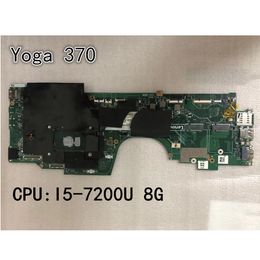 Original ordenador portátil Lenovo ThinkPad Yoga 370 placa base Tablero Principal i5-7200U 8G FRU 02DL570 01HY177