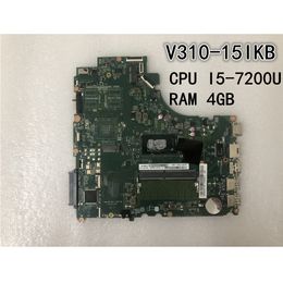 Ordinateur portable d'origine Lenovo V310-15IKB carte mère I5-7200U UMA 4GB FRU 5B20M27762