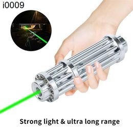 Originele laserpointer Green Sight Pen High Power Flashlight Focus Burning voor jacht opladen