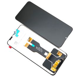 Panneau Lcd d'origine pour Tmobile Revvl 6 Lcd de remplacement 5G écran de téléphone portable 6.52 pouces IPS écran en verre sans cadre et assemblage de Logo pièces de téléphone portable noir USA