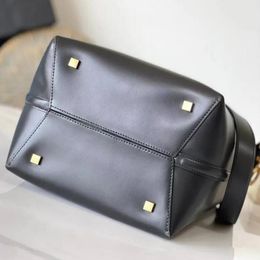 Original LE 37 sac de créateur en cuir brillant sac seau sacs à bandoulière femmes bandoulière fourre-tout 2-en-1 mini sac à main de haute qualité Lu