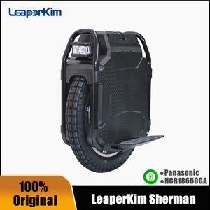 Original LeaperKim Vétéran Sherman Monocycle 20 '' Monowheel 100.8V 3200WH Panasonic Batterie 2500W Self Balance Scooter électrique