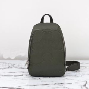 Cuir original 766937 vert G 10A sac à aisselle sac à bandoulière élégant haut de gamme style polyvalent marque de luxe sac de grande capacité sac portefeuille design sac à bandoulière unisexe