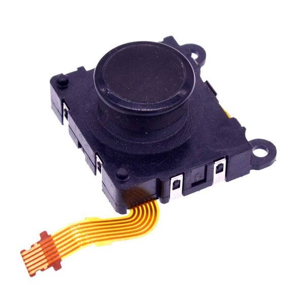 Original Izquierda Derecha 3D Analógico Joystick Control Pad Stick Reemplazo para Sony PSV1000 PS VITA 1000 Piezas de reparación Negro DHL UPS FEDEX ENVÍO GRATIS