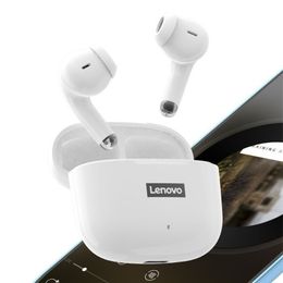 Original Lenovo LP40 Bluetooth 5.1 sans fil magnétique jeu en cours d'exécution sport écouteur TWS bouchon d'oreille intra-auriculaire avec suppression de bruit étanche livraison directe