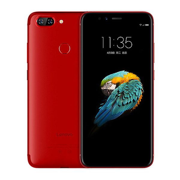 Téléphone portable d'origine Lenovo S5 K520 4G LTE 4 Go de RAM 64 Go de ROM Snapdragon 625 Octa Core 5,7 pouces plein écran 16MP Face ID OTG téléphone portable intelligent