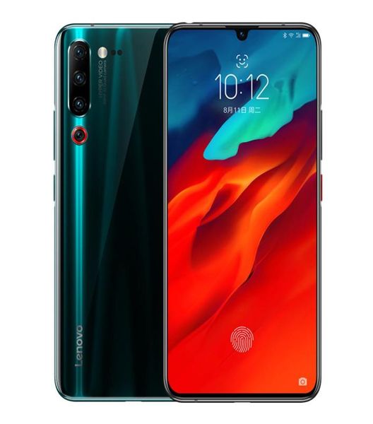 Teléfono celular original Lenovo Z6 Pro 4G LTE 6GB RAM 128GB ROM Snapdragon 855 Octa Core 639quot Pantalla completa 48MP ID de huella digital Sma4716247