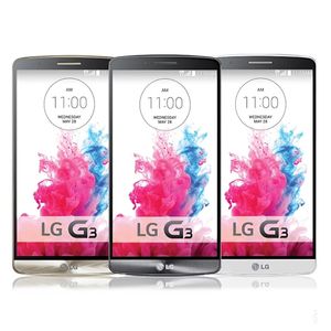 Original LG G3 5.5 pulgadas Quad Core 2GB / 16GB D855 D851 D850 DESBLOQUEADO Teléfono inteligente 3MP GPS WCDMA Teléfono Andriod Caja sellada restaurada