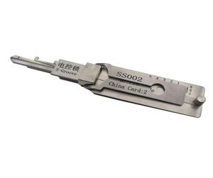 Originele Lishi SS002 2 In 1 Lock Pick voor open slotenmaker deurhuis sleutelopener2160426