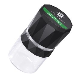 Original LTQ Vapor Mini broyeur électrique 400mAh broyeur d'herbes sèches Muller herbe sèche rechargeable pour tabac cigarette fumer déchiqueteuse moulins en acier inoxydable