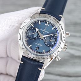 Luxury Mens Watch Speedmasters Mouvement mécanique Automatique Mouvement des montres de haute qualité de haute qualité pour les hommes Montre Dhgate Nouveau