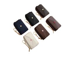 Original Luxurys Designers Portefeuilles Porte-monnaie Mode Court ZIPPY Portefeuille Gaufrage Classique Zipper Pocket Bag Zip Coin Purse with box free ship