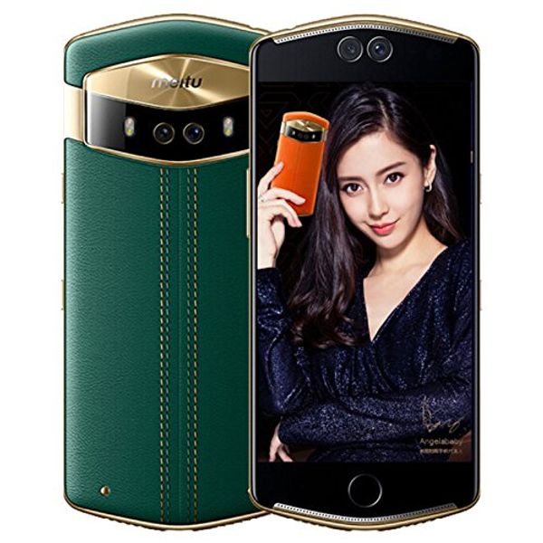 Téléphone portable d'origine Meitu V6 4G LTE 6 Go de RAM 128 Go de ROM MT6799 Deca Core Android 5,5 pouces 12,0 MP Selfie Beauty Face ID Smart Mobile Phone