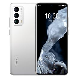 Originele Meizu 18 5G Mobiele Telefoon 12 GB RAM 256GB ROM Snapdragon 888 Octa Core 64.0mp AI OIS NFC 4000 MAH Android 6.2 "Amoled Full Screen FingerPrint ID Face Smart mobiele telefoon