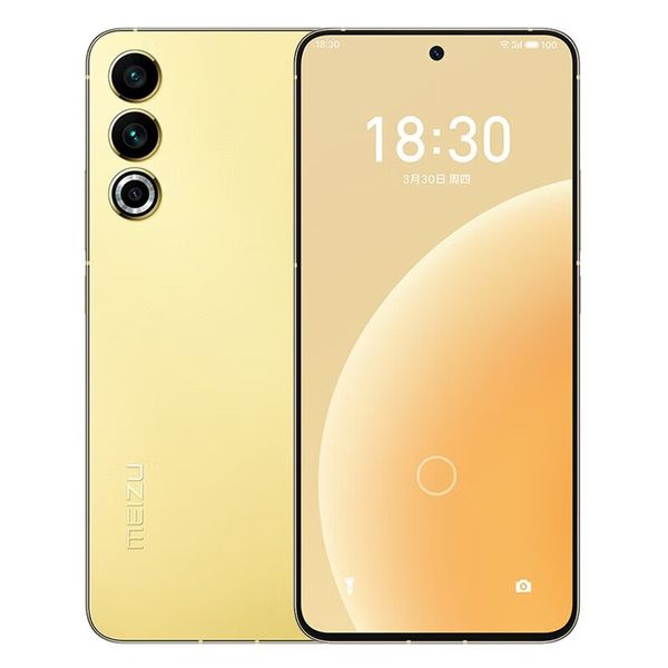 Téléphone portable d'origine Meizu 20 5G Smart 12 Go de RAM 128 Go 512 Go de ROM Octa Core Snapdragon 8 Gen2 50.0MP NFC Android 6.55