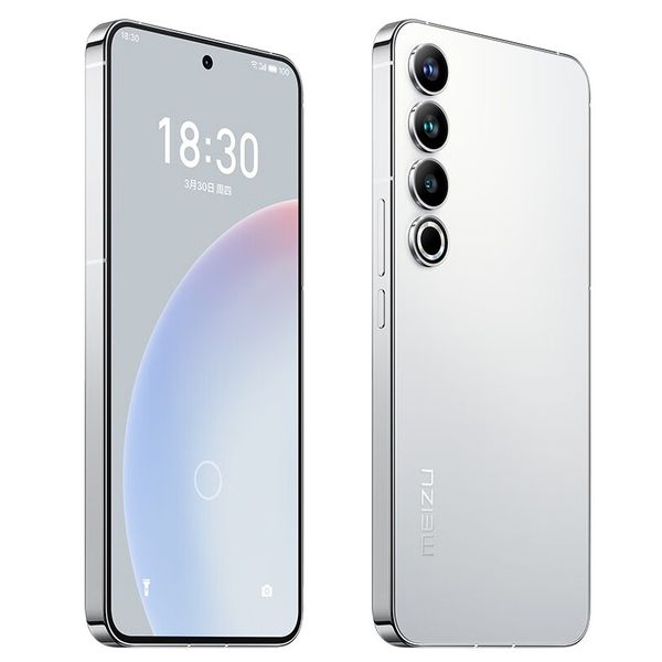 Téléphone portable d'origine Meizu 20 Pro 5G intelligent 12 Go de RAM 256 Go 512 Go de ROM Snapdragon 8 Gen2 50MP AI NFC 5000mAh Android 6.81 