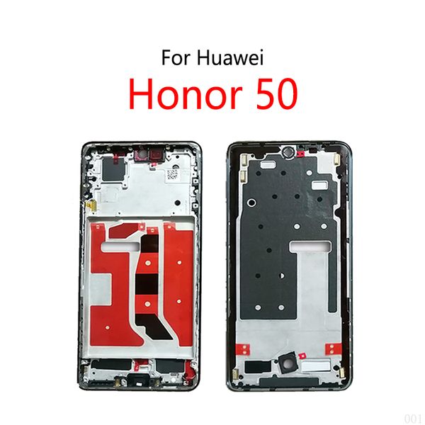 Cadre du milieu d'origine pour Huawei Honor 50 Écran LCD Soutien de soutien à la base