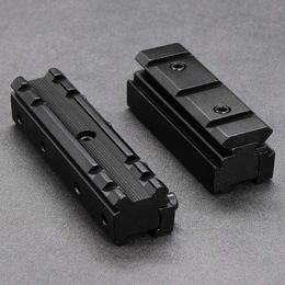 Accessoires de monture d'origine Rifle Optics Scope Red Dot Sight Dovetail à 20 mm Weaver Picatinny Rail Mount Base Adaptateur