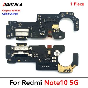 Originele nieuwe lader board PCB Flex voor Xiaomi Redmi Note 10 10S Pro 5G USB Port Connector Dock Layging Flex Cable