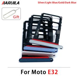 Nouveau original pour Motorola Moto E20 E30 E40 E32 SIM SIM Carte Reader Slot Tray Module Holder Connecteur