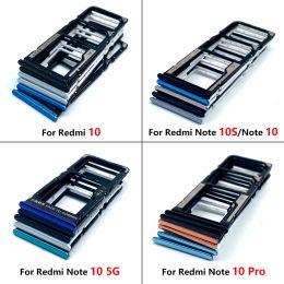 Original Nouveau pour Xiaomi Redmi Note 10 10S 11 Pro 4G 5G / POCO M4 Pro 4G SIM Carte Tray Slot Pièces de remplacement