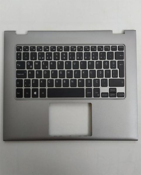 Nueva cubierta de reemplazo de teclado portátil original C para Dell Inspiron 137000 7347 7348 73524283270