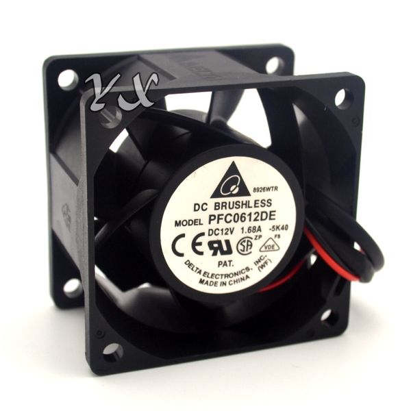 Nuovo originale PFC0612DE 12V 1.68A 6038 6CM server ventola di raffreddamento ad alta velocità per DELTA 60*60*38mm