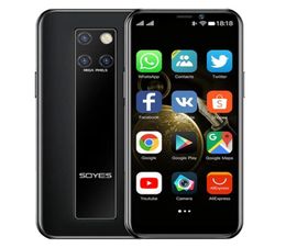Original New Soyes S10h Mini Mobile Phones 4G LTE 3GB 64 Go MTK6379 Reconnaissance du visage Android 90 Highend 35039039 Smartpho5518717