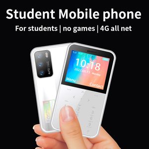 Original New H888 Mini Card Mobile Phone Unlocked Dual Sim Cards FM Quad Band 1.8'' MTK6261M Cellphone Ultra-Thin Fashion Children Small Size Phones