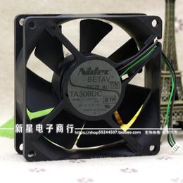 Ventilateur de refroidissement d'origine Nidec TA300DC L35011-57 12V 0.17A 8025 onduleur à 3 fils