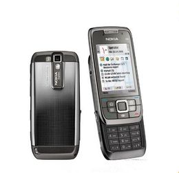 Téléphone portable d'origine Nokia E66 débloqué 3G WIFI GPS Bluetooth téléphone portable remis à neuf à noyau unique