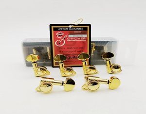 Originele niet Inline Gold Grover Gitaar String Stemsleutels 45 Hoek Tuners Machine Head goede verpakking8493698