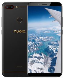 Originele NUBIA N3 4G LTE mobiele telefoon 4GB RAM 64GB ROM Snapdragon 625 Octa Core Android 6.01 inch Volledig scherm 16 MP Vingerafdruk ID Mobiele Telefoon