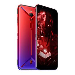 Originele Nubia Red Magic 3S 4G LTE Mobiele Telefoon 12GB RAM 256GB ROM Snapdragon 855 Android 6.65 inch AMOLED Volledig Scherm 48.0MP 5000mAh Vingerafdruk ID Slimme Mobiele Telefoon