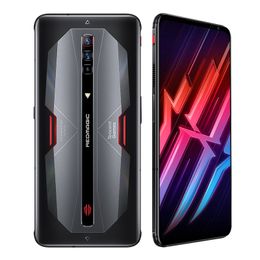 Original Nubia Red Magic 6 Pro 5G Gaming mobile 12 Go RAM 128 Go 256 Go Rom Snapdragon 888 64.0MP 4500mAh Android 6.8 "Full Screen Empreinte ID Smart Phone Smart