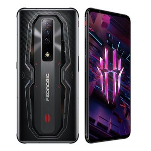 Originele Nubia Red Magic 7S 7 S 5G Mobiele telefoon Game 128 GB 256 GB 512 GB ROM Octa Core Snapdragon 64MP Android 6.8 