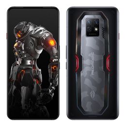 Originele Nubia Red Magic 7S Pro 5G Mobiele telefoon Gaming 12GB RAM 256 GB ROM Octa Core Snapdragon 64.0mp 5000mah Android 6.8 "Vingerafdruk op volledig scherm Face Smart Cellphone