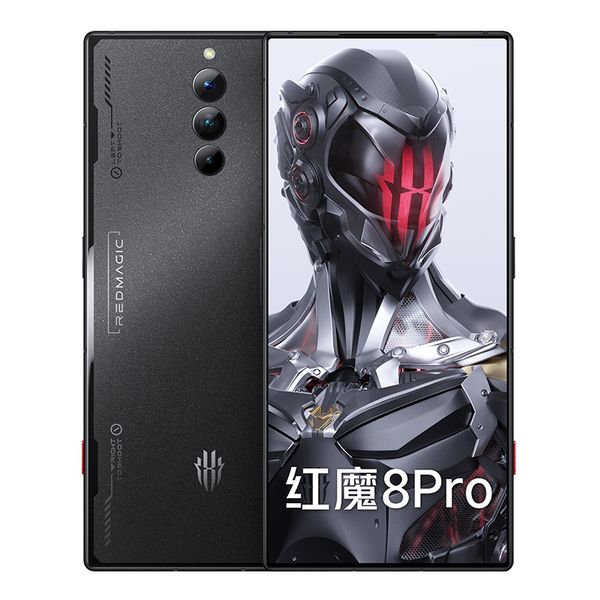 Original Nubia Red Magic 8 Pro 5g Smart Mobile Phone Gaming 12 Go Ram 256 Go Rom Snapdragon 8 Gen2 50MP 6000MAH Android 6.8 