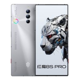 Original Nubia Red Magic 8S Pro Gaming 5G Teléfono móvil Inteligente 8GB RAM 256GB ROM Snapdragon 8 Gen2 50.0MP 6000mAh Android 6.8 "120Hz Pantalla AMOLED ID de huella digital Teléfono celular